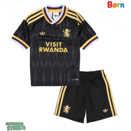 Aston Villa Johan Manzambi #44 Replika Babytøj Udebanesæt Børn 2026-27 Kortærmet (+ Korte bukser)